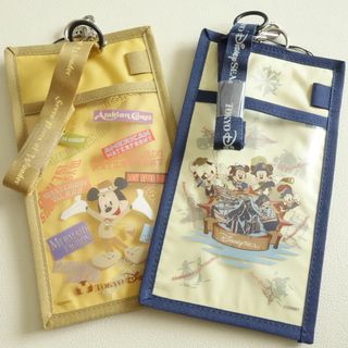 Disney - 新品 DISNEY ディズニーシー パスポートケース ホルダー 2個セット