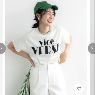 コカ(coca)のcoca vice VERSE ロゴ Tシャツ 半袖 S(Tシャツ(半袖/袖なし))