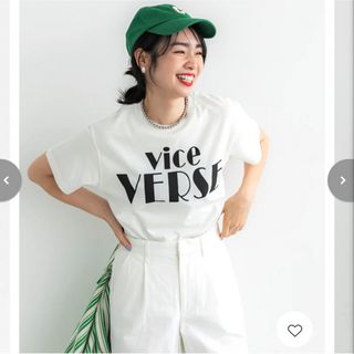 コカ(coca)のcoca Tシャツ レディース カットソー コットン ロゴTシャツ プリントT(Tシャツ(半袖/袖なし))