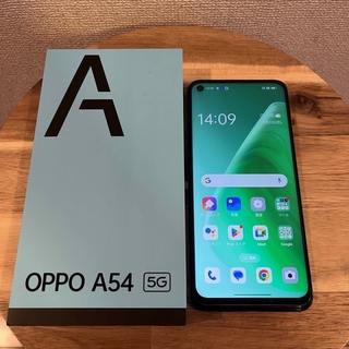 オッポ(OPPO)の【中古】Oppo A54 5G シルバーブラック 2台セット(スマートフォン本体)