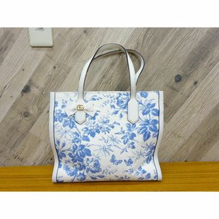 グッチ(Gucci)のK名060/ グッチ 日本限定ハーバリウム キャンバス レザー トートバッグ(トートバッグ)