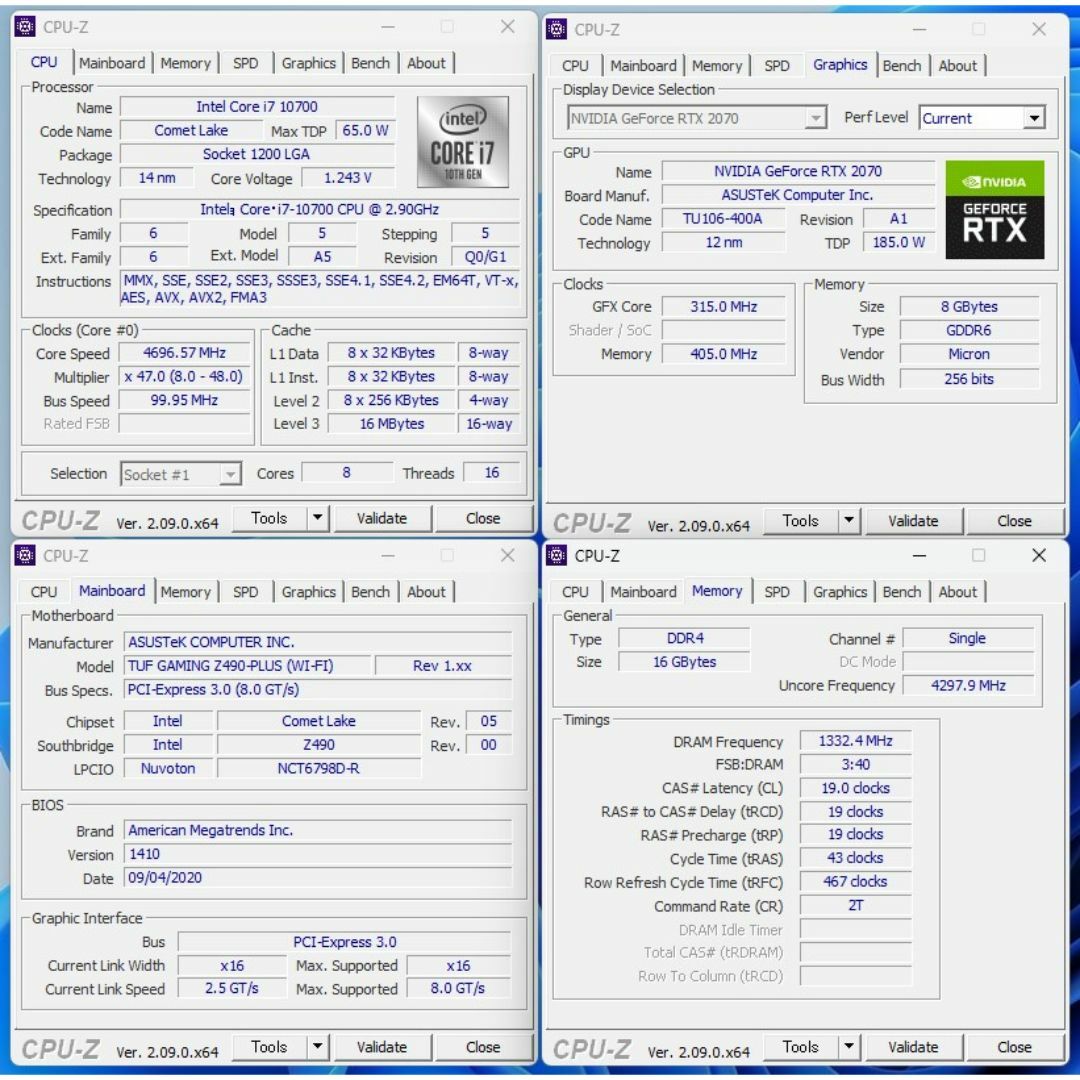 美品カッコイイ！G-GEAR/i7-10700/RTX2070/Fortnite スマホ/家電/カメラのPC/タブレット(デスクトップ型PC)の商品写真