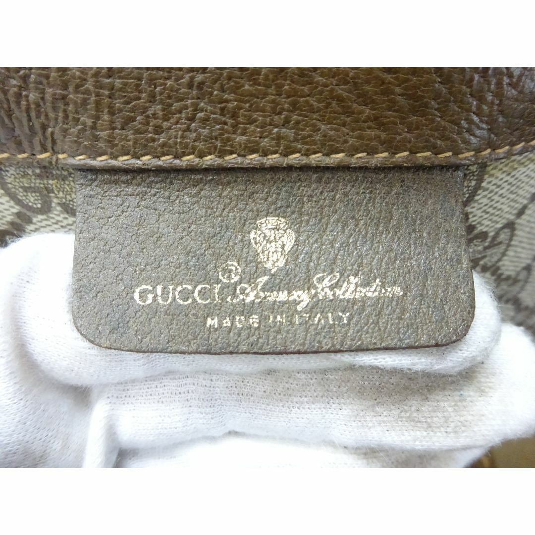 Gucci(グッチ)のK熊002/ GUCCI グッチ PVC レザー シェリーライン トートバッグ レディースのバッグ(トートバッグ)の商品写真