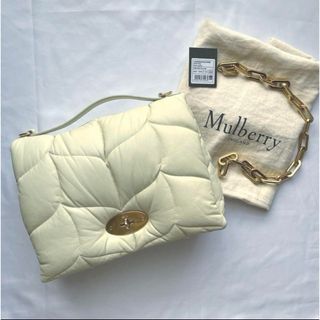 マルベリー(Mulberry)のmulberry マルベリー ソフティ チェーンショルダーバッグ ホワイト(ショルダーバッグ)