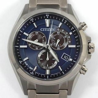 シチズン(CITIZEN)のシチズン アテッサ エコドライブ ソーラー 電波 AT3050-51L ブルー (腕時計(アナログ))