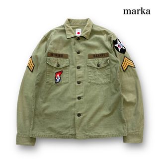 マーカ(marka)の【marka】マーカ ファティーグ ミリタリーシャツ ユーティリティシャツ(シャツ)