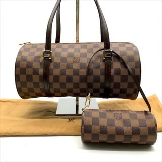 ルイヴィトン(LOUIS VUITTON)の展示品 LOUISVUITTON ルイヴィトン ダミエ パピヨン ハンド ミニボストン バッグ ブラウン a2828(ハンドバッグ)