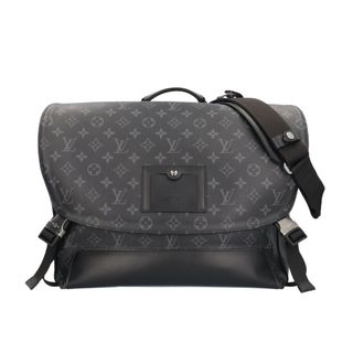 ルイヴィトン(LOUIS VUITTON)のルイヴィトン メッセンジャーヴォワヤージュPM モノグラムエクリプス ショルダーバッグ モノグラムエクリプス M40511 ブラック メンズ LOUIS VUITTON  中古(ショルダーバッグ)