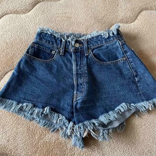 マウジー(moussy)のmoussy short denim マウジー　ショート　デニム　パンツ(デニム/ジーンズ)