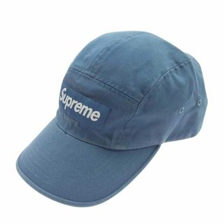 シュプリーム(Supreme)のSupreme シュプリーム 帽子 16AW Washed Chino Twill Camp Cap Slate ウォッシュド チノ ツイル キャンプ キャップ スレート 帽子 ブルー系【中古】(その他)