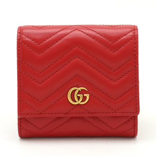グッチ(Gucci)のグッチ GGマーモント 2つ折財布 二つ折り財布 （12420226）(財布)