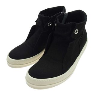 Rick Owens - Rick Owens リックオウエンス スニーカー 23AW DU02C5811 DRKSHDW DO DUNK Sneakers ダークシャドウ ダンク ハイカット シャークソール スニーカー ブラック系 42【中古】