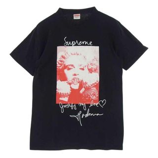 シュプリーム(Supreme)のSupreme シュプリーム Ｔシャツ 18AW Madonna Tee マドンナ プリント シャツ 半袖 ブラック ブラック系 S【中古】(シャツ)