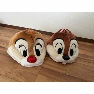 ディズニー(Disney)のチップとデール　帽子(キャラクターグッズ)