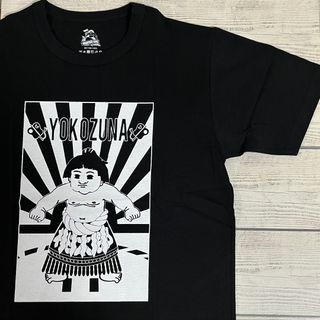 モモタロウジーンズ(MOMOTARO JEANS)の桃太郎ジーンズ - 横綱プリント Tシャツ Mサイズ (タグ付き未使用品)(Tシャツ/カットソー(半袖/袖なし))