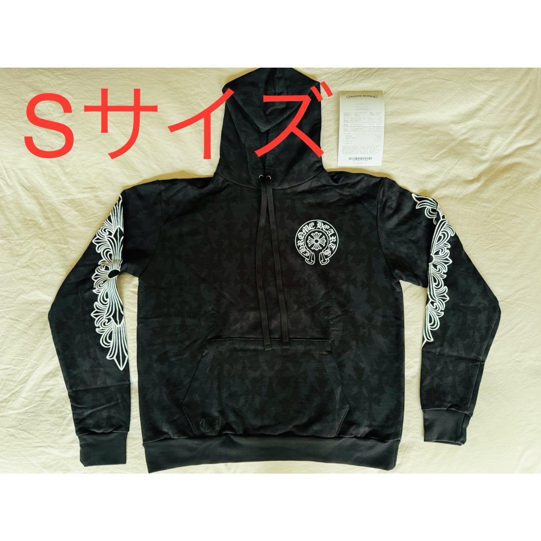 Chrome Hearts(クロムハーツ)の新作本物chromehearts総柄パーカーSシャツクロムハーツパンツスウェット メンズのトップス(パーカー)の商品写真