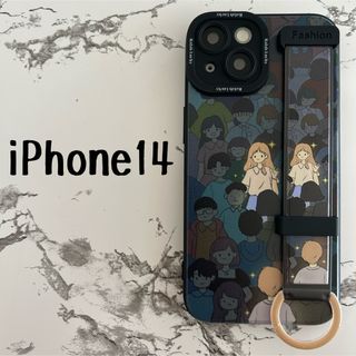 運命の女の子　iPhone14　ケースカバー　落下防止(iPhoneケース)