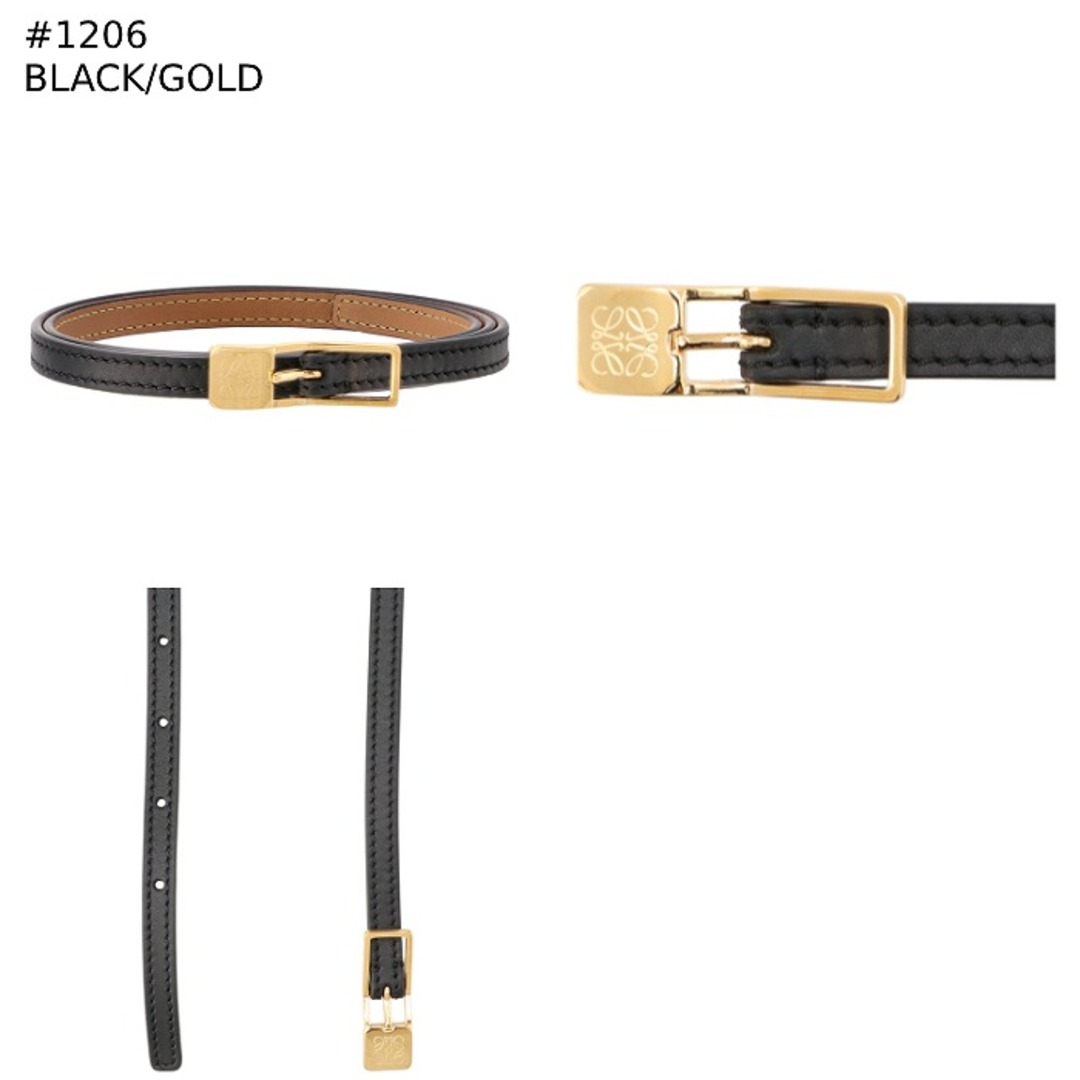 LOEWE - ロエベ LOEWE ベルト アマソナ パッドロック レザー 1cm LOEWE - ロエベ LOEWE ベルト アマソナ パッドロック レザー 1cm