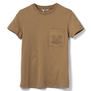 マックスマーラ(Max Mara)のマックスマーラ MAX MARA Tシャツ 半袖 PAPAIA1 コットン クルーネック ジャージー ショートスリーブシャツ 2024年春夏新作 2411941032 0007(Tシャツ(半袖/袖なし))