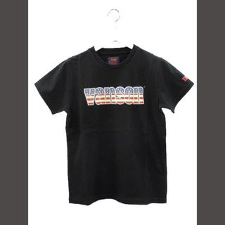 TMT バンソン vanson ロゴ Tシャツ 黒 トップス 半袖 カットソー