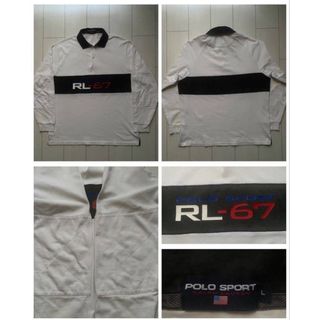 ポロラルフローレン(POLO RALPH LAUREN)の美品 90s POLO SPORT ポロスポーツ ラルフローレン rl67 XL(ジャージ)