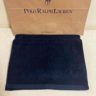 ラルフローレン(Ralph Lauren)のラルフローレン☆フェイスタオル2枚セット　ネイビー(タオル/バス用品)