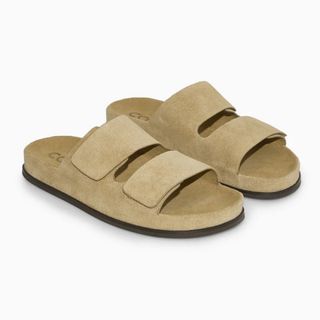 コス(COS)の[上代1.5万]COS Suede Slides スエードサンダル(サンダル)