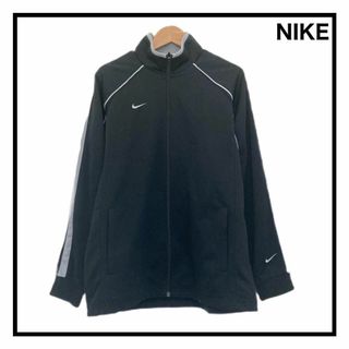 ナイキ(NIKE)のナイキドライフィット　トラックジャケット　ジャージ上　ブラック　長袖　M(ジャージ)