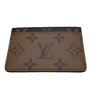 ルイヴィトン(LOUIS VUITTON)の　ルイ・ヴィトン LOUIS VUITTON モノグラムリバース　ポルトカルトサーンプル M69161 ブラウン モノグラムリバース ユニセックス カードケース(名刺入れ/定期入れ)