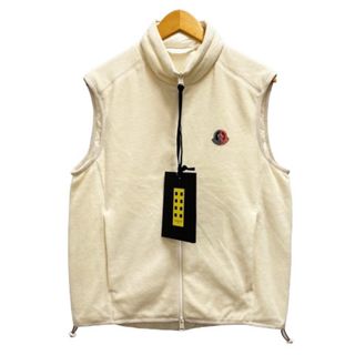 モンクレール(MONCLER)のモンクレール 22SS BEZZI GILET ダウンベスト 2 アイボリー(ダウンベスト)