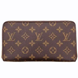 ルイヴィトン(LOUIS VUITTON)のルイヴィトン ジッピーオーガナイザー M60002 長財布 モノグラム 茶(長財布)