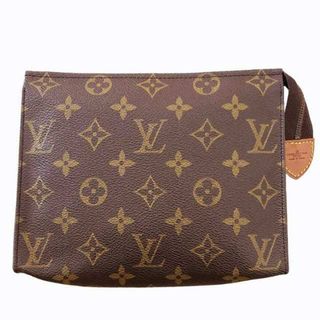 ルイヴィトン(LOUIS VUITTON)のルイヴィトン ポッシュトワレット19 M47544 ポーチ モノグラム レザー(ポーチ)