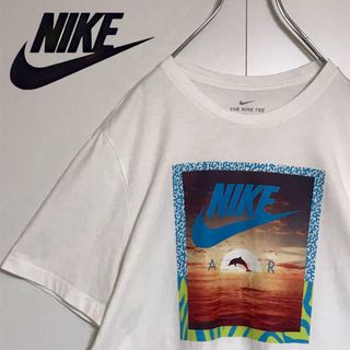 ナイキ(NIKE)の【ビッグサイズ】ナイキ　プリントTシャツ　人気定番　ホワイト　A1184(Tシャツ/カットソー(半袖/袖なし))