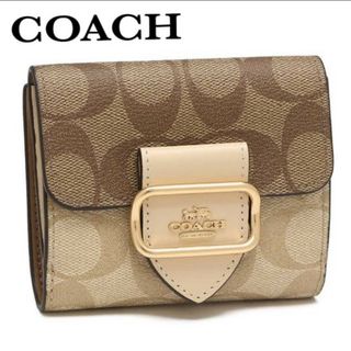 コーチ(COACH)の【新品未使用】COACH折り財布スモールモーガンウォレット CH387(財布)