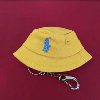 ポロラルフローレン(POLO RALPH LAUREN)のポロラルフローレン キーホルダー  イエロー（非売品・新品、未使用）(キーホルダー)