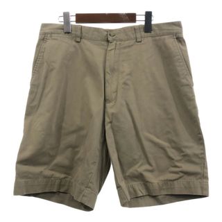 ポロラルフローレン(POLO RALPH LAUREN)のPolo by Ralph Lauren ポロ ラルフローレン PROSPECT SHORT チノショートパンツ ベージュ (メンズ W34相当) 中古 古着 Q6125(ショートパンツ)