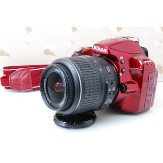 ニコン(Nikon)の美品❤️ショット極少★Nikon D3200★高性能一眼レフ❤️スマホ転送OK♪(デジタル一眼)