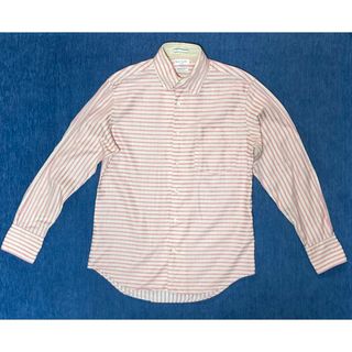 ポールスミス(Paul Smith)のPaul Smith London 長袖シャツ ボーダー ストライプ 丸襟(シャツ)