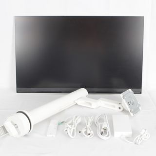 【美品】LGエレクトロニクス SMART Monitor 32SQ780S-W ホワイト 31.5型 ディスプレイ PCモニター 本体