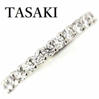 TASAKI - TASAKI ダイヤモンド 0.41ｃｔ ハーフエタニティー リング Pt950 5号