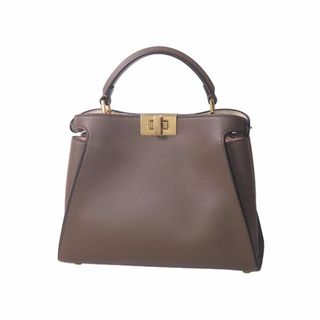 フェンディ(FENDI)の◆ミウラ◆フェンディ FENDI ピーカブー エッセンシャリー アイコニック スモール 2WAY ハンドバッグ 8BN302 9FJ F15LK 未使用(ハンドバッグ)