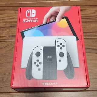 ニンテンドースイッチ(Nintendo Switch)の新品未開封 Nintendo Switch 有機EL ホワイト(家庭用ゲーム機本体)
