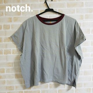 ノッチ(notch.)のnotch. オーバーサイズボーダーTシャツ(Tシャツ(半袖/袖なし))