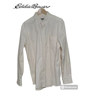 Eddie Bauer - 【エディーバウアー】　Eddie Bauwer ボタンダウン　ビジネスシャツ