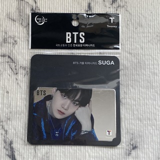 BTS   シュガ　Tmoney  交通カード　韓国