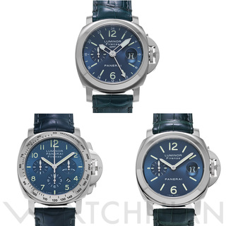オフィチーネパネライ(OFFICINE PANERAI)の中古 パネライ PANERAI PAM00781 H番(2005年製造) ブルー メンズ 腕時計(腕時計(アナログ))