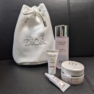 ディオール(Dior)のディオール巾着 ポーチ カプチュールトータル オファー(ポーチ)