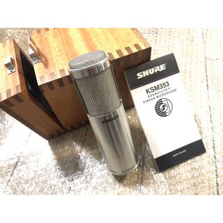 【美品】 KSM353 SHURE リボンマイク シュア(マイク)