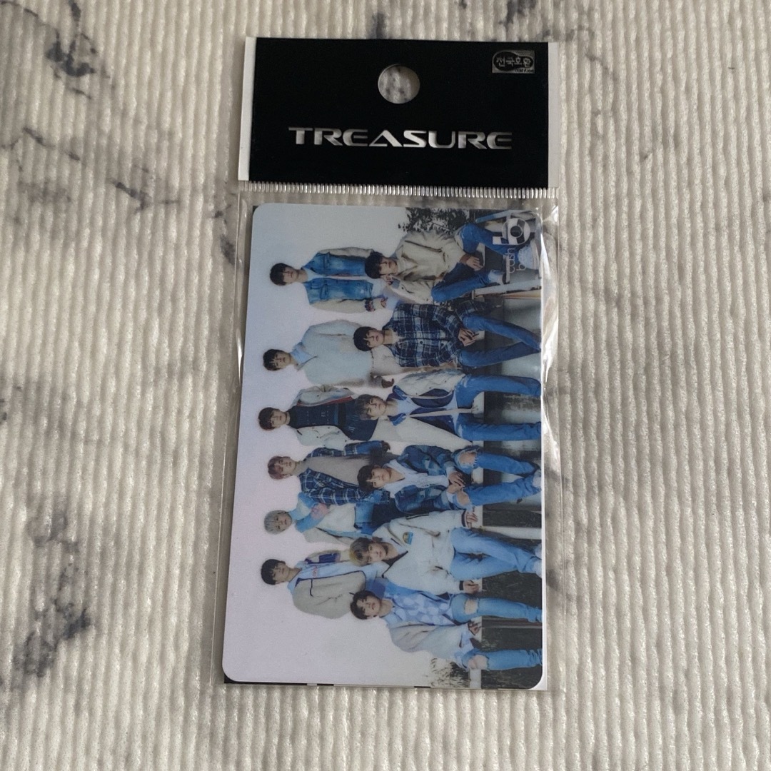 TREASURE(トレジャー)のTREASURE   全員　cashbee  交通カード　韓国 エンタメ/ホビーのCD(K-POP/アジア)の商品写真