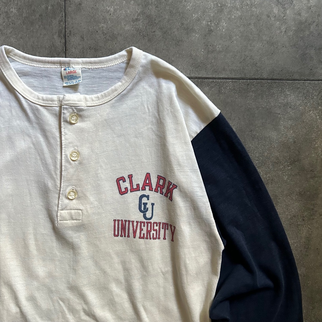 Champion - 70s チャンピオン ラグランベースボールtシャツ USA Champion - 70s チャンピオン ラグランベースボールtシャツ USA